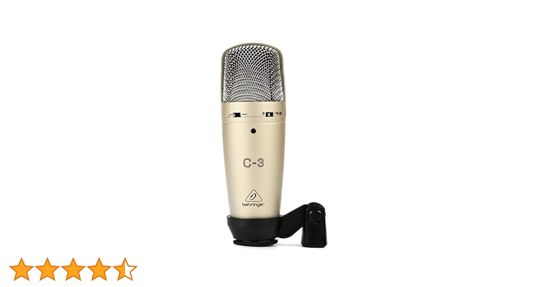 Behringer C-3＋コンデンサーマイクマウント＋風防　3点セット Behringer C-3＋コンデンサーマイクマウント＋風防3点セット
